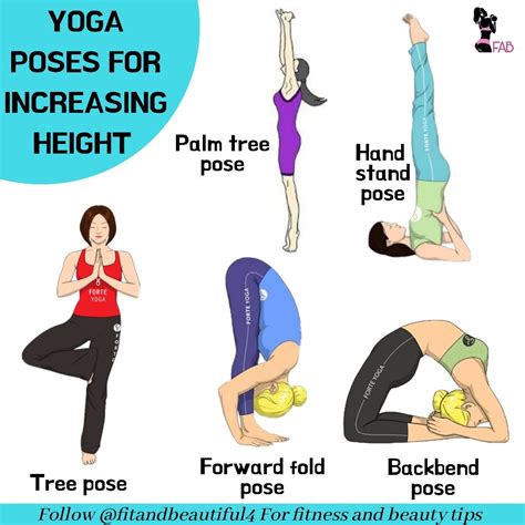 yoga asanas to grow height calculator