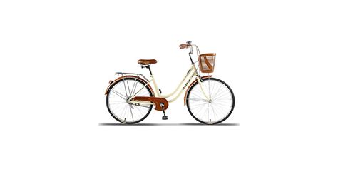 LZHi1 Mountainbikes 26 Zoll Womens Cruiser Bike Mit Korb, Single Speed ...