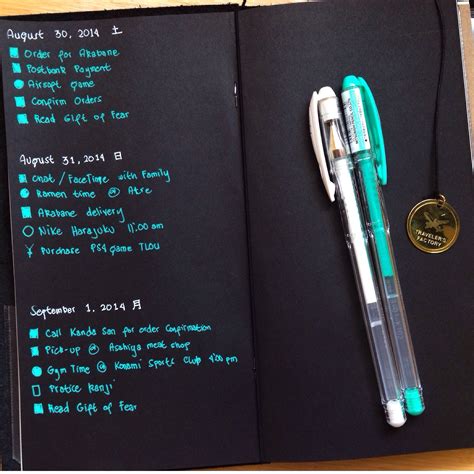 My Midori Traveler's Notebook Setup | Midori travelers notebook setup ...