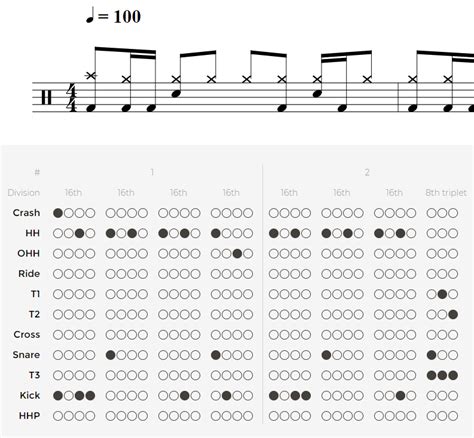 Drum Challenge Toch Sticks Drum Fill Breakdown Notation