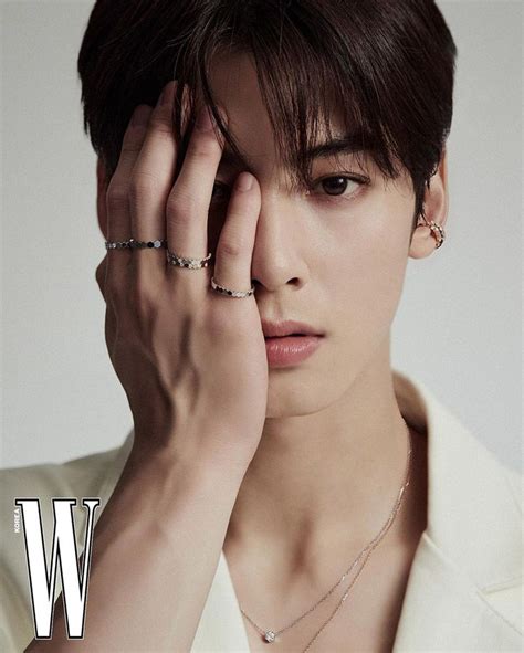 Cha Eun Woo Is The Cover Star Of W Korea Magazine Cha Eun Woo Woo Eun Woo Astro