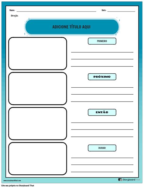 Planilhas de Sequenciamento de Histórias Para Alunos StoryboardThat