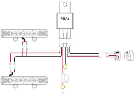 Nilight 14AWG LED Wiring Harness W/Relay/5Pin Waterproof Switch – TRS ...