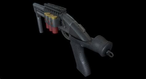 modèle 3D de Super Shorty Shotgun - TurboSquid 918457