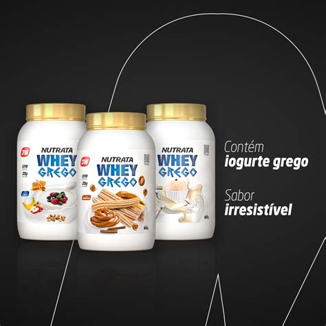 Nutrata Whey Grego 3W 900g Cheesecake De Chocolate Nutrata