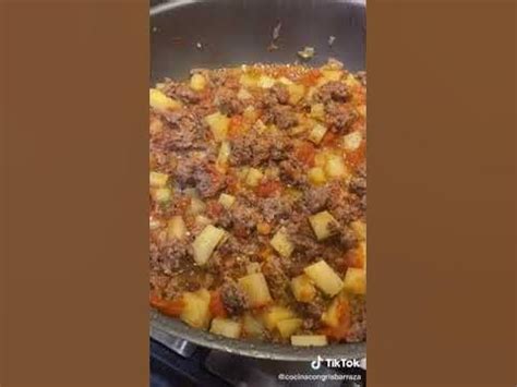 Carne Molida A La Mexicana Con Carne