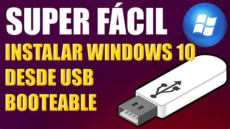 Como Instalar Windows Desde Usb Booteable How To Install Windows