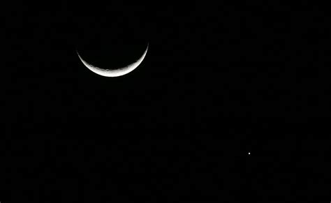 Desde Monterrey así se admiró la conjunción de Luna Júpiter y Venus