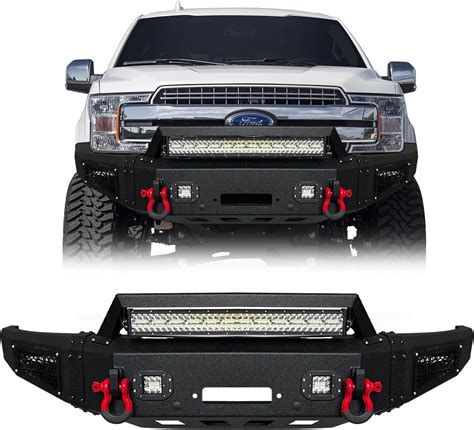 Amazon Tioyar Front Bumper Black Texture Compatible With