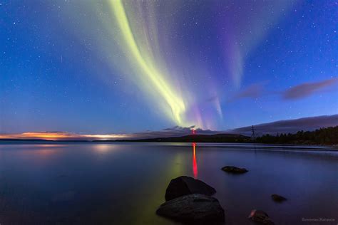 Northern lights in the sky over Murmansk region · Russia Travel Blog