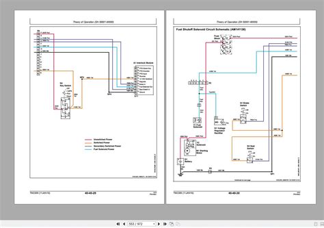 John Deere X540 Electrical Schematic Wiring Diagram