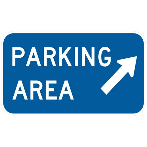 Vibrant High Quality Parking Area Here Stickers