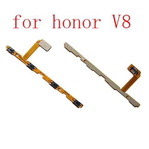 10PCS Original New Power Volume Button Flex Cable For Huawei Honor V8