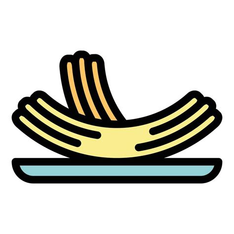 Churro Box Icon Vector Flat Vector Art At Vecteezy