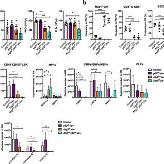 Competitive Reconstitution Analysis Of BM Cells From Control