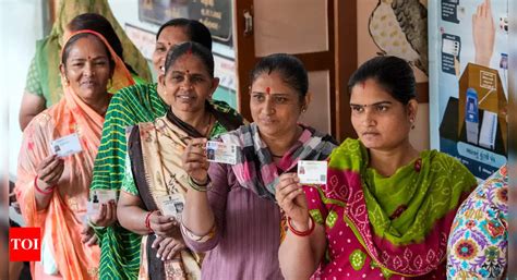 Gujarat Phase Ii Turnout Dips To 64 From 70 In 2017 As Cities Drag