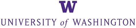 University Of Washington Logo Horizontal Transparent Png Stickpng