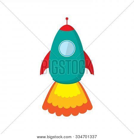 Vector Cute Rocket Vector & Photo (Free Trial) | Bigstock