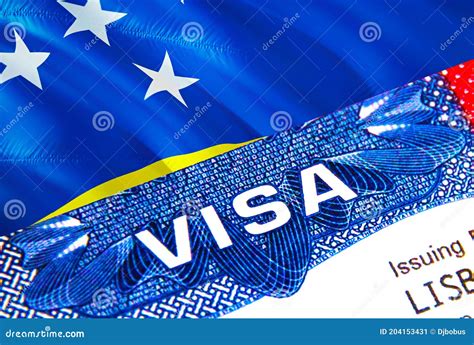 Solomon Islands Visa In Passport Usa Immigration Visa For Solomon