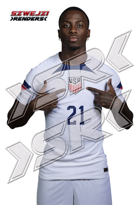 Timothy Weah (USA) by szwejzi on DeviantArt