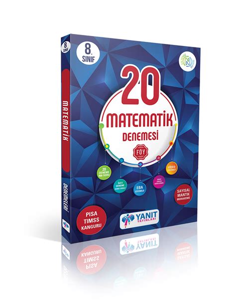 8 Sınıf Matematik 20Li Branş Denemesi Yanıt Yayınları