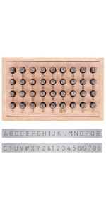 Amazon PH PandaHall 36 Pcs Letter And Number Metal Stamp Set 5 32