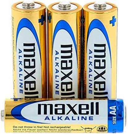 Maxell Bater A Alcalina Aa Larga Duraci N Alta Compatibilidad Oro