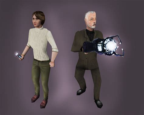 Judith Mossman and Wallace Breen for HL2 Classic addon - ModDB