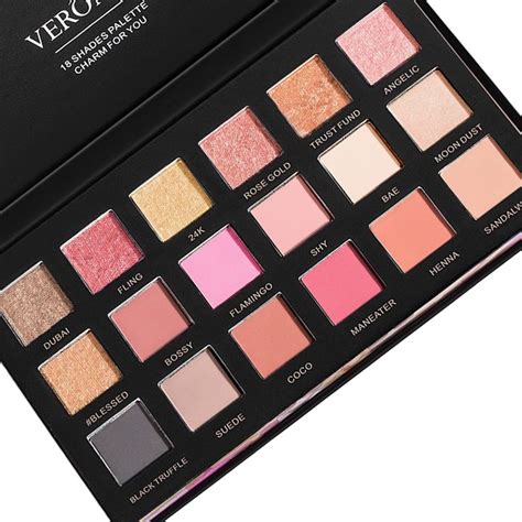 Colors Highly Pigmented Pressed Matte Shimmer Eyeshadow Palette