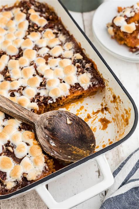 Make Ahead Sweet Potato Casserole Bowl Me Over