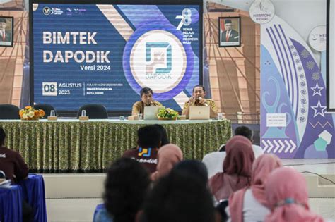 Gelar Bimtek Dapodik Versi 2024 Dindik Kini Sudah Terintegrasi Dengan