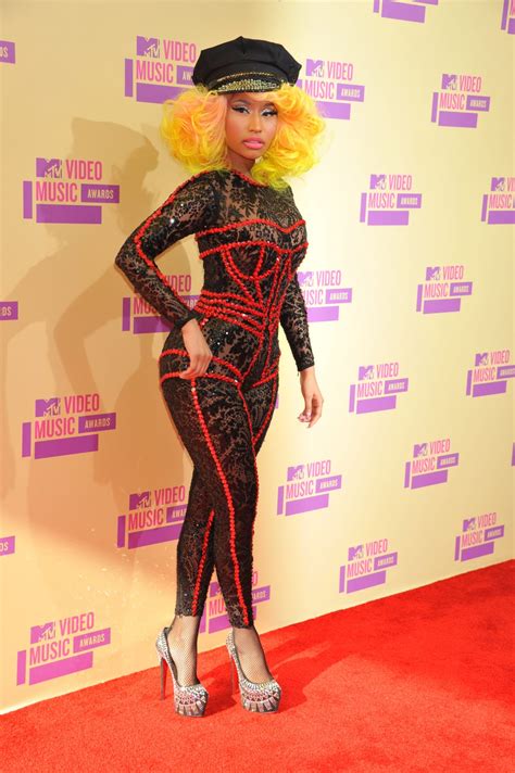 Nicki Minaj Red Bodysuit