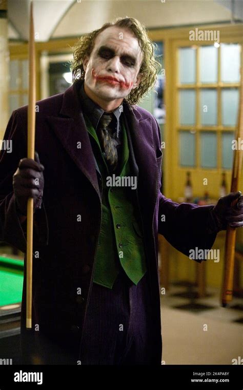 Heath Ledger The Dark Knight Stock Photo Alamy