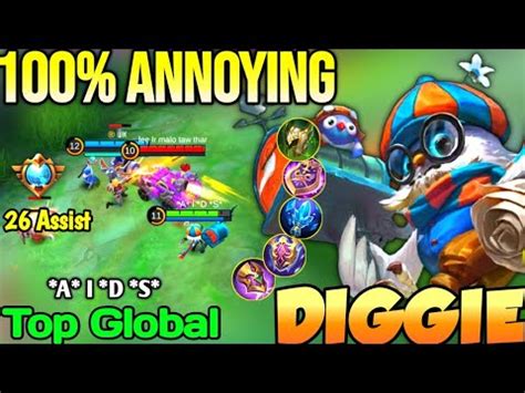 DIGGIE BEST BUILD IN 2022 TOP GLOBAL DIGGIE A I D S MOBILE