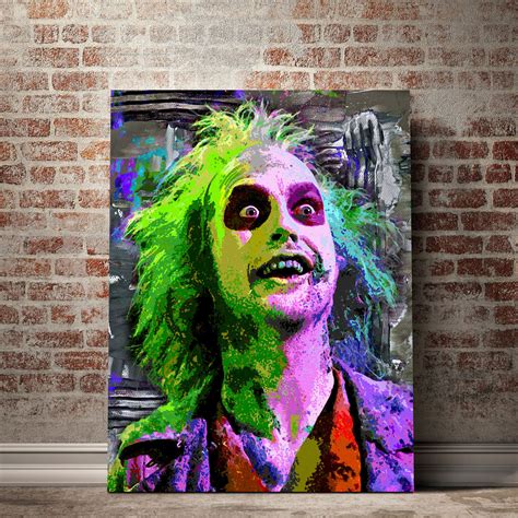 Beetlejuice Canvas Set – Legendary Wall Art