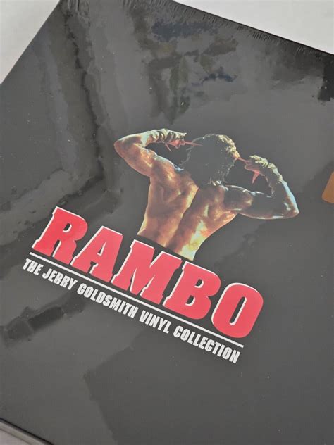 Rambo The Jerry Goldsmith Vinyl Collection 5 Lp Color Vinyl