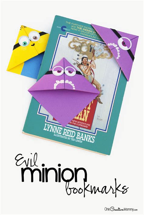 Minion Bookmarks Printable