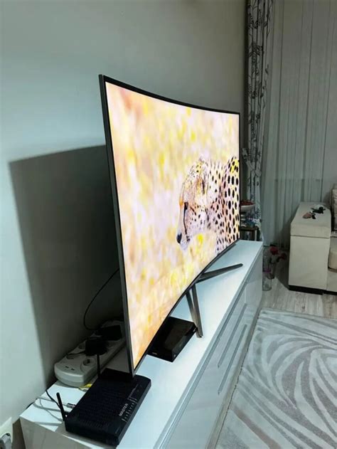 Samsung Ekran N Curved Telev Zyon Tv Ve G R Nt Sistemleri