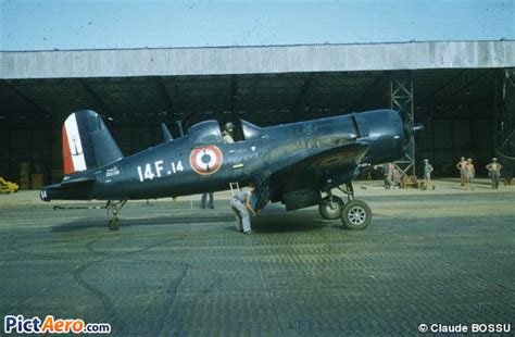 Vought F U Corsair France Navy Par Claude Bossu Pictaero