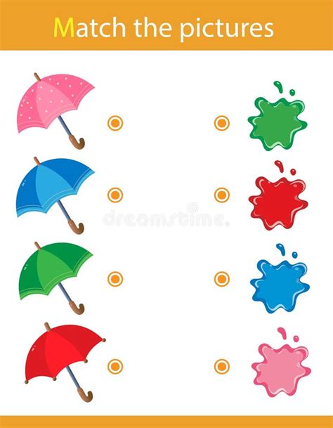 Match By Color Puzzle For Kids Matching Game Education Game For