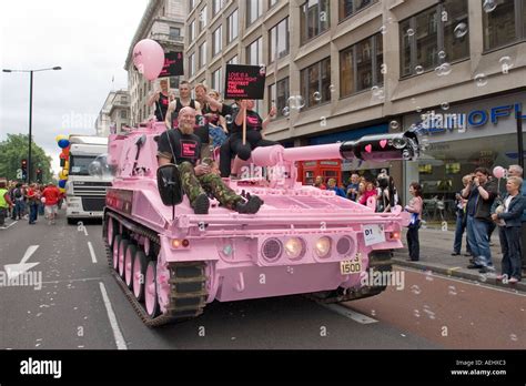 Gay Pride Parade London Stock Photo Alamy