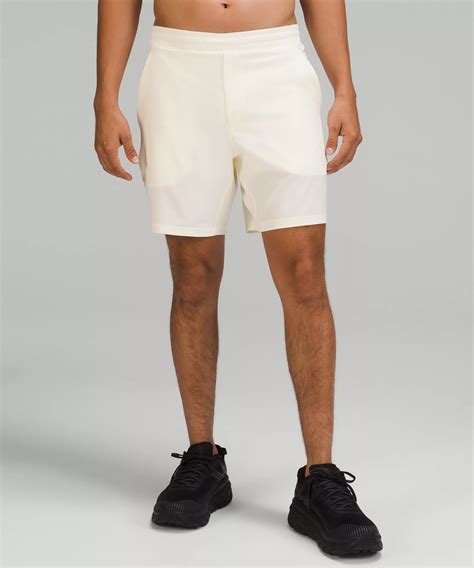 Lululemon Pace Breaker Lined Shorts In Lemon Sorbet Modesens