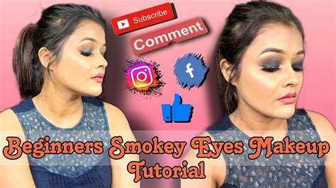 Beginners Smokey Eyes Makeup Tutorial Youtube