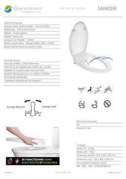 Telechargement Documentation Technique Abattant Wc Japonais Lavant