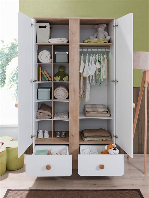 Детский двухдверный шкаф Cilek Baby Natura | Wardrobe storage, Bathroom ...