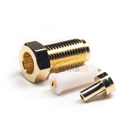 Reverse Polarity SMA Female Solder Cable Type Connector MetabeeAI