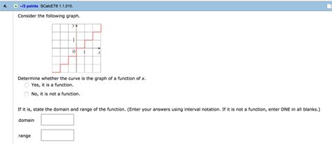 Solved Consider The Following Graph Determine Whether The