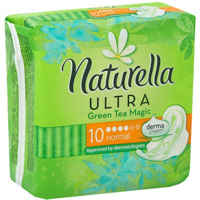 Naturella Ultra Podpaski Green Tea Magic Normal 10 Szt Sklep