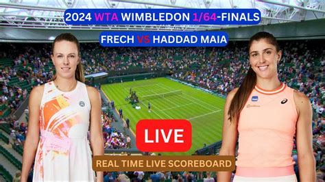 Magdalena Frech Vs Beatriz Haddad Maia LIVE Score UPDATE Today Tennis