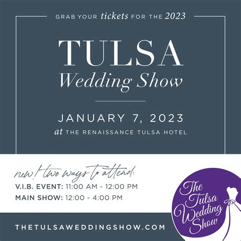 Don't Miss The Tulsa Wedding Show!